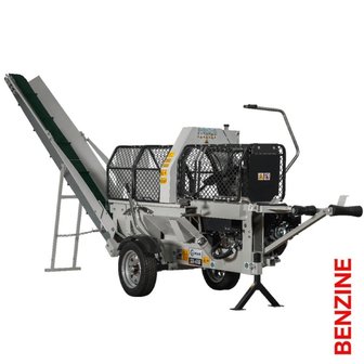 Lumag Zaag-Kloofmachine SSA500G met Benzine motor tbv 50-Cm boomstammen