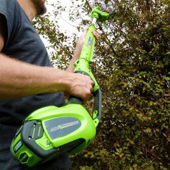 Greenworks Digipro 40 Volt Accu Takkenzaag-Heggenschaar GD40PSHK2 combinatie incl. 2-AH Accu &amp; Lader