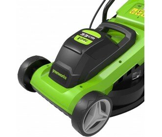 Greenworks 24 Volt accu maaier incl. accu &amp; lader MB 33 cm