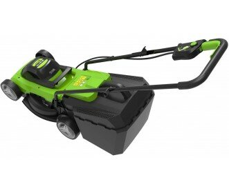 Greenworks 24 Volt accu maaier incl. accu &amp; lader MB 33 cm