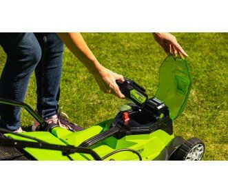 Greenworks 48 Volt (2x24 Volt) accu maaier (excl. accu &amp; lader) MB 36cm