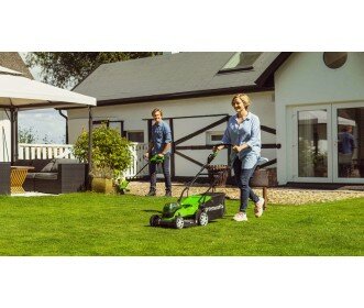 Greenworks 48 Volt (2x24 Volt) accu maaier (excl. accu &amp; lader) MB 36cm