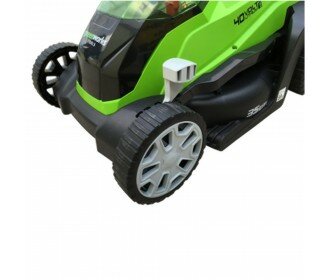 Greenworks 40 Volt accu maaier (excl. accu &amp; dual lader) MB 35cm