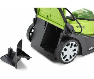 Greenworks 40 Volt accu maaier (excl. accu &amp; dual lader) MB 35cm