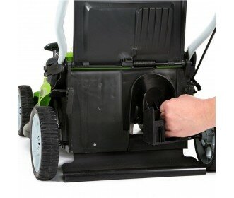 Greenworks 40 Volt accu maaier (excl. accu &amp; dual lader) MB 35cm