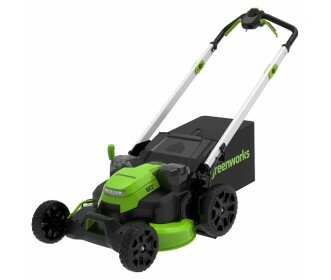 DEPA / Greenworks 60 Volt zelf aangedreven accu grasmaaier GD60LM61K4X, 51-cm Incl. 2x 4AH Accu &amp; Lader 