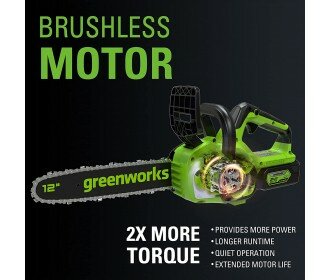 Greenworks 24 Volt accu kettingzaag GD24CS30 excl. Accu &amp; Lader