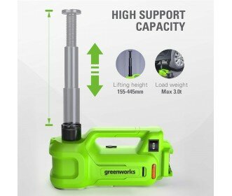 Greenworks 24 Volt Accu jack / krik G24Jack