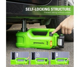 Greenworks 24 Volt Accu jack / krik G24Jackk2