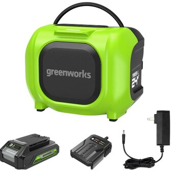 Greenworks 24 Volt bluetooth speaker G24BTSPK2