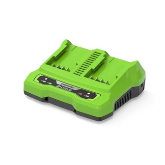 Greenworks 24 Volt Acculader G24X2UC4