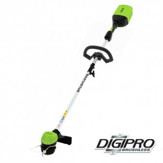 Greenworks 60 Volt Accu Trimmer GD60LT, Excl. Accu &amp; Lader