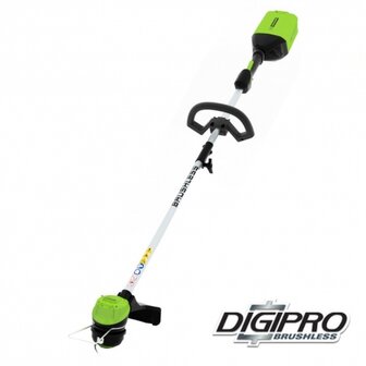 Greenworks 60 Volt Accu Trimmer GD60LTK2, Incl. 2AH Accu &amp; Lader