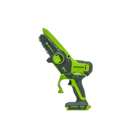 Greenworks 24 Volt Mini accu kettingzaag/ snoeizaag incl. 2AH-Accu & Lader