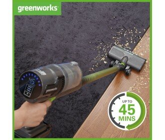 Greenworks 24 Volt accu steelstofzuiger GD24SVK4