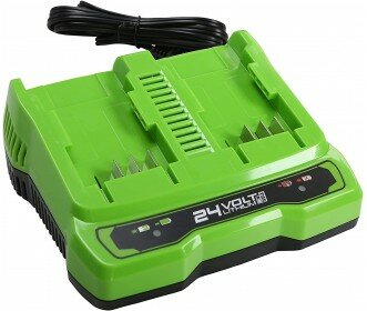 Greenworks 24 Volt Acculader G24X2UC4