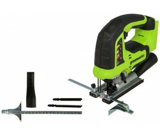 Greenworks 24 Volt Accu decoupeerzaag GD24JS